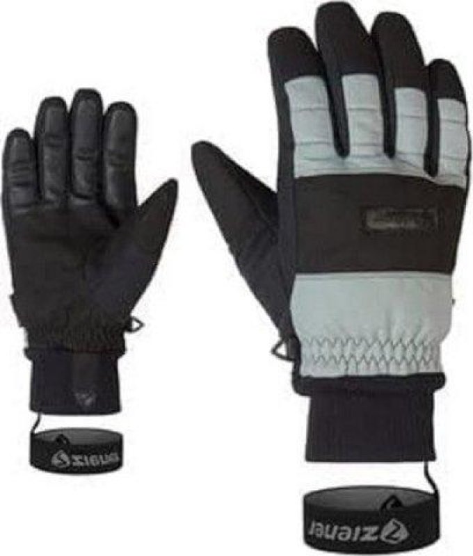 Lyžařské rukavice Ziener Gendo gray
