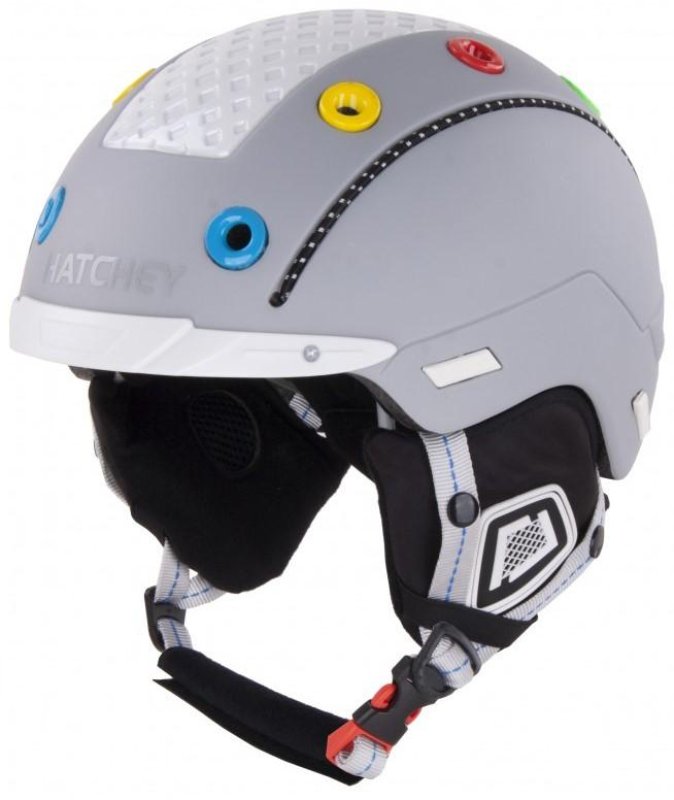 Lyžařská helma Hatchey Edge Junior Color grey