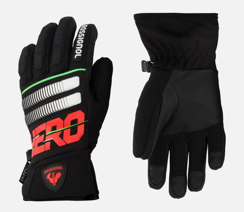 Lyžařské rukavice Rossignol Hero Junior IMPR G black