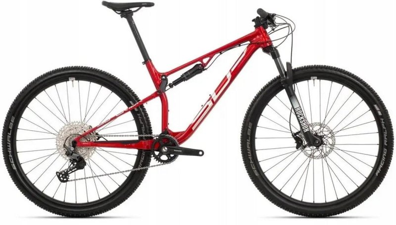 Horské kolo Sup XF 919 Gloss Dark Red/Hologram