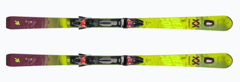Sjezdové lyže Volkl Deacon 76 Yellow + rMot12