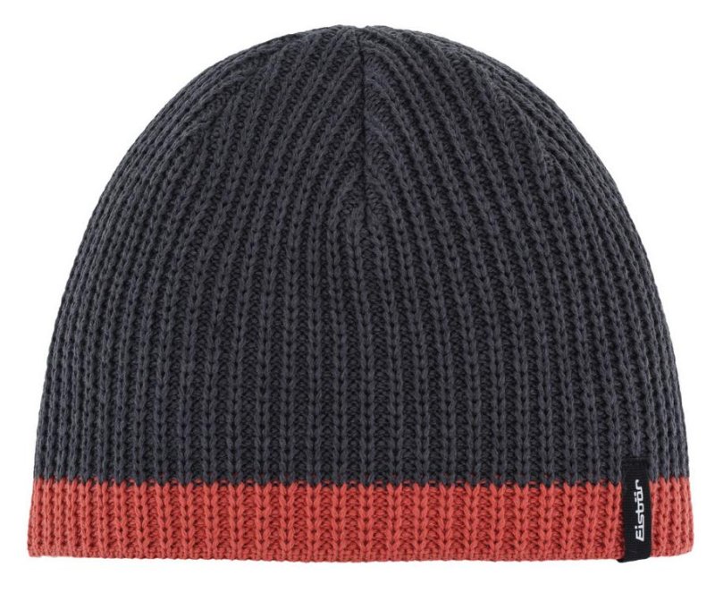 Čepice Eisbar Man 3.0 grey/red