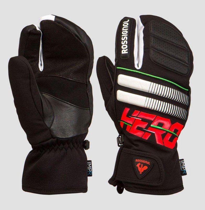 Lyžařské rukavice Rossignol Hero Master IMPR Lobster black
