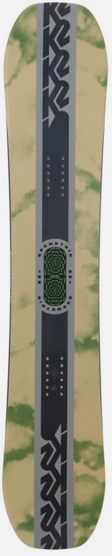 Snowboard K2 Geometric Wide green
