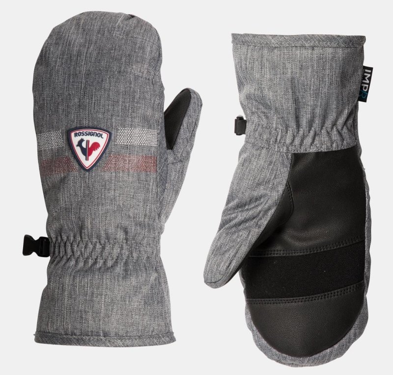 Lyžařské rukavice Rossignol Roc IMPR M Junior heather grey