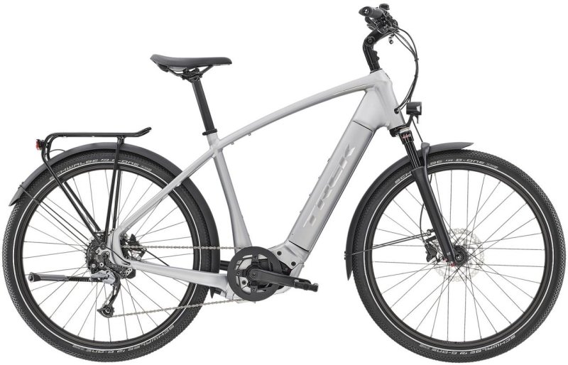 Městské elektrokolo Trek Allant+ 7 Matte Quicksilver