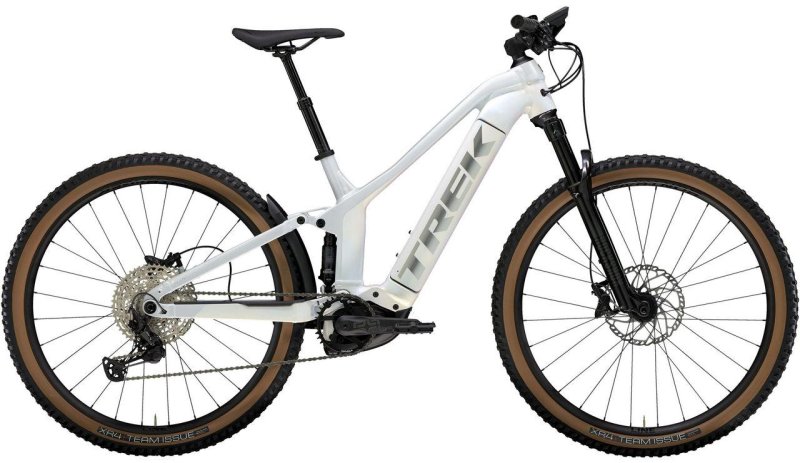 Celoodpružené elektrokolo Trek Powerfly FS 7 Gen 3 White Prismatic/Plasma Grey Pearl