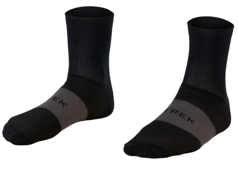 Ponožky Trek QTR 45-47 black