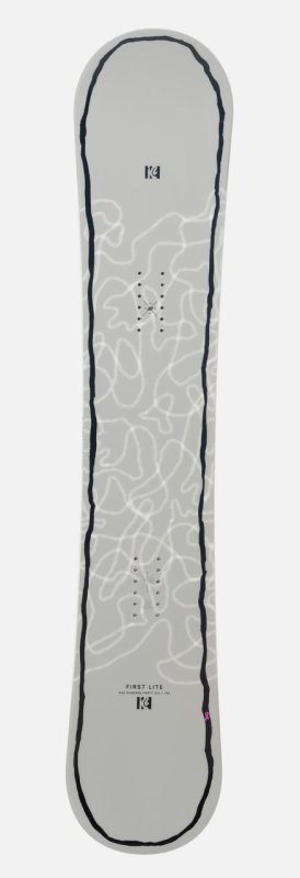Snowboard K2 Firs Lite grey