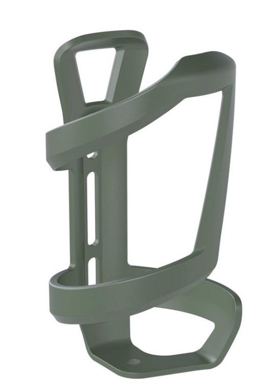 Košíček na kolo Trek z recyklovaných materiálů  boční na pravou stranu olive grey