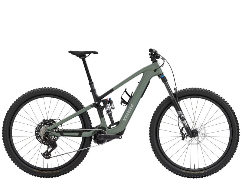 Elektrické celoodpružené kolo Trek Fuel+ EX 9.7 Gen 2 Lichen Green/Keswick Green Splatter