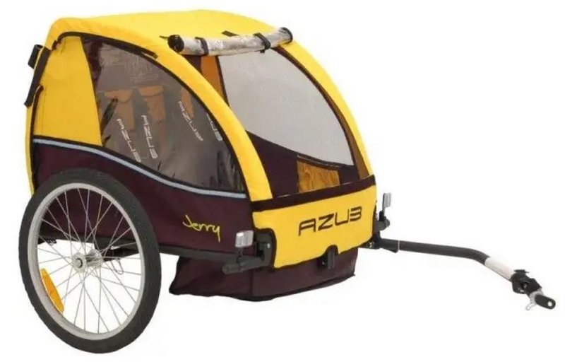 Dětský vozík za kolo Azub Jerry - Použitý