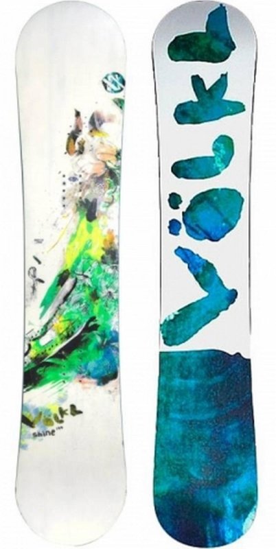 Allround snowboard Volkl Shine green