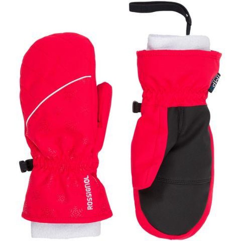 Lyžařské rukavice Rossignol Nicky Mitten Jr red