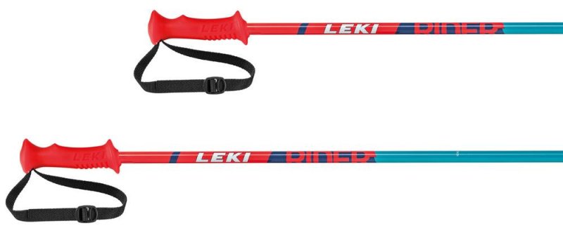 Leki Rider Jr blue/red