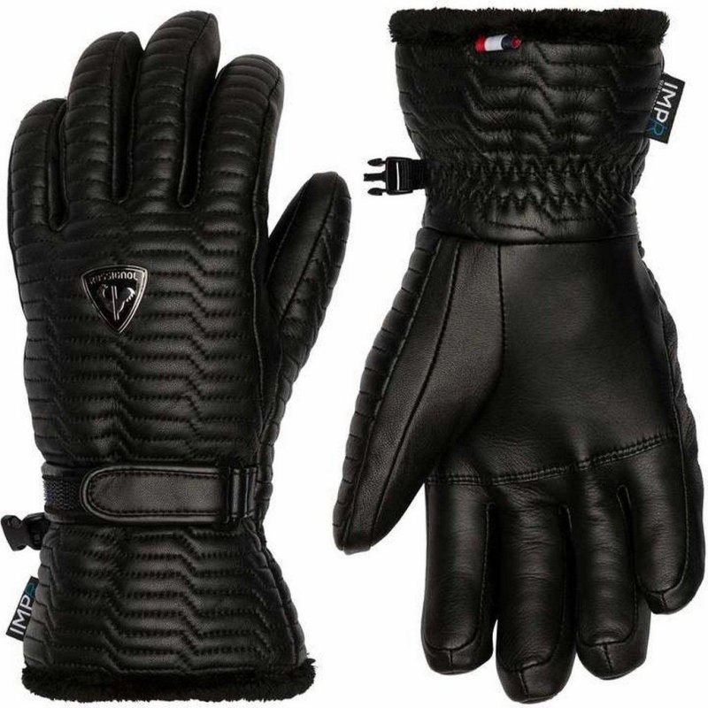 Lyžařské rukavice Rossignol Select Leather G W black
