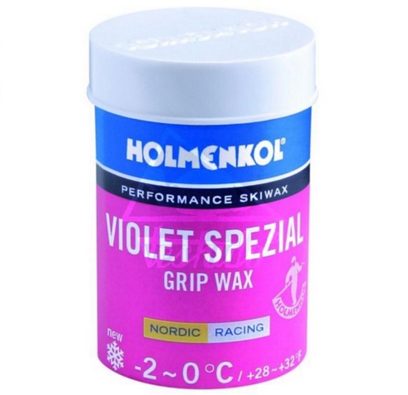 Holmenkol stoupací vosk fial speci 45g