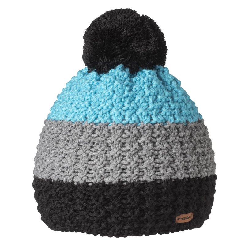 Čepice Relax RKH73W Bar černá/modrá