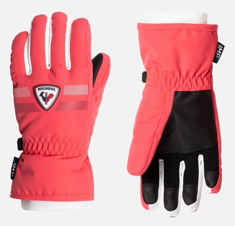 Lyžařské rukavice Rossignol Roc IMPR G pink