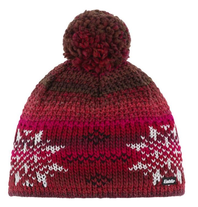 Čepice Eisbar Ike Pompon red