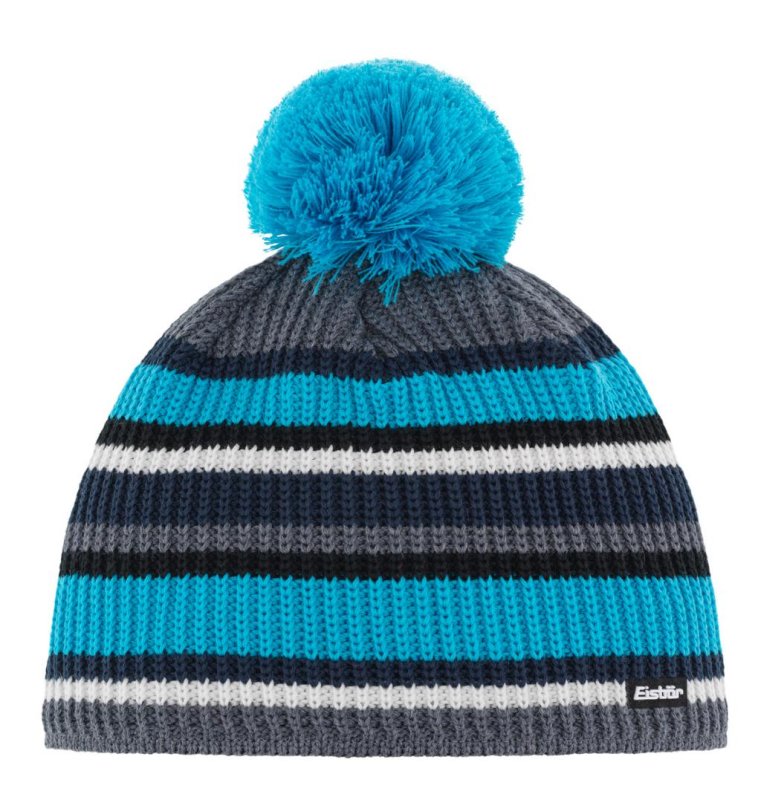 Čepice Eisbar Eden Clip Pompon blue