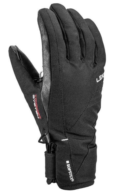 Lyžařské rukavice Leki Cero 3D Women black