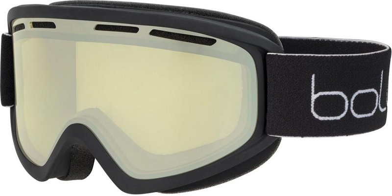 Lyžařské brýle Bollé Freeze Plus Black Matte/Lemon S1