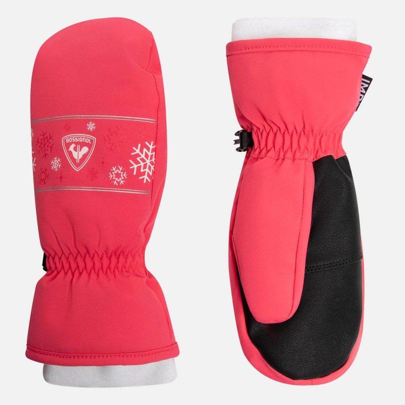 Lyžařské rukavice Rossignol Tech Jr IMPR M Tea Rose