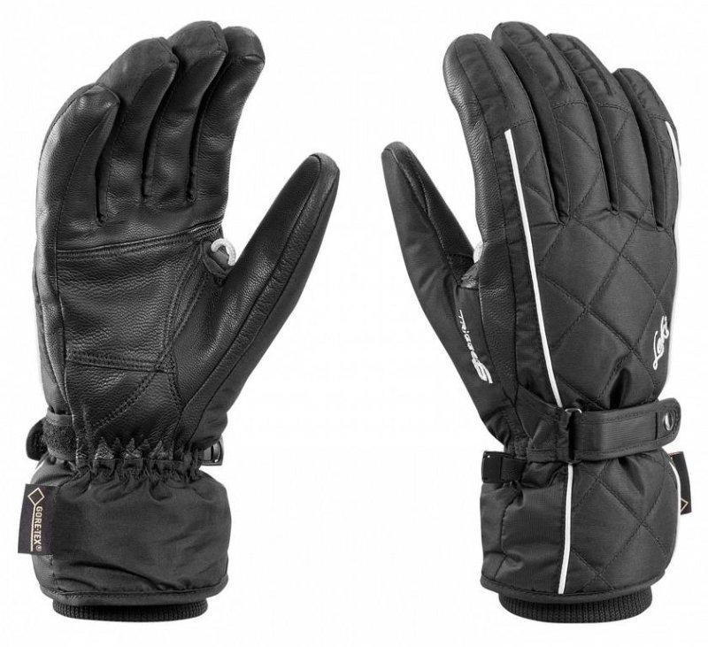 Lyžařské rukavice Leki Arosa S GTX Lady black