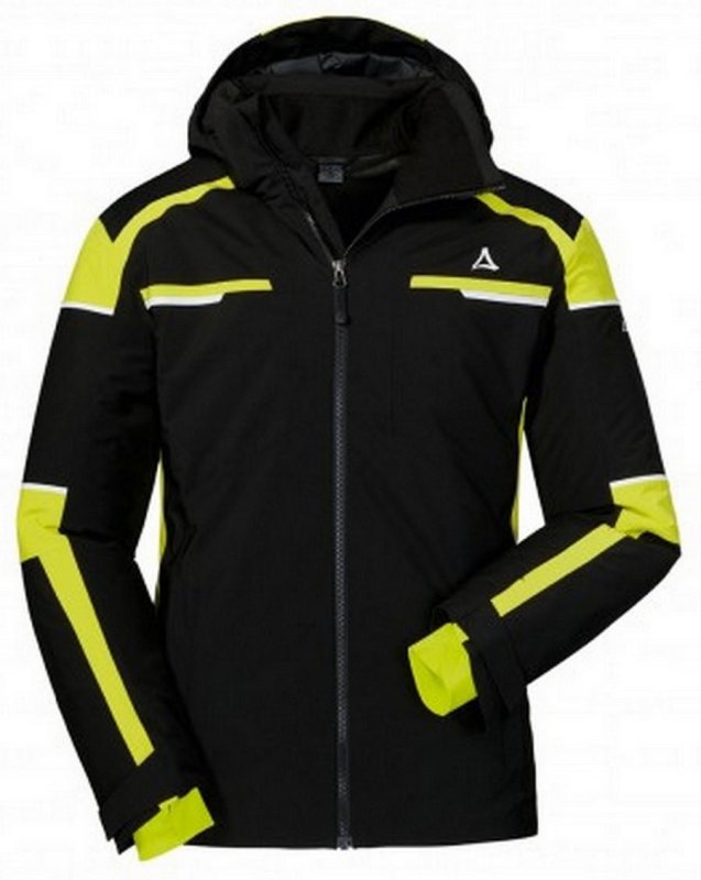 Schoffel Bozen2 black/lime