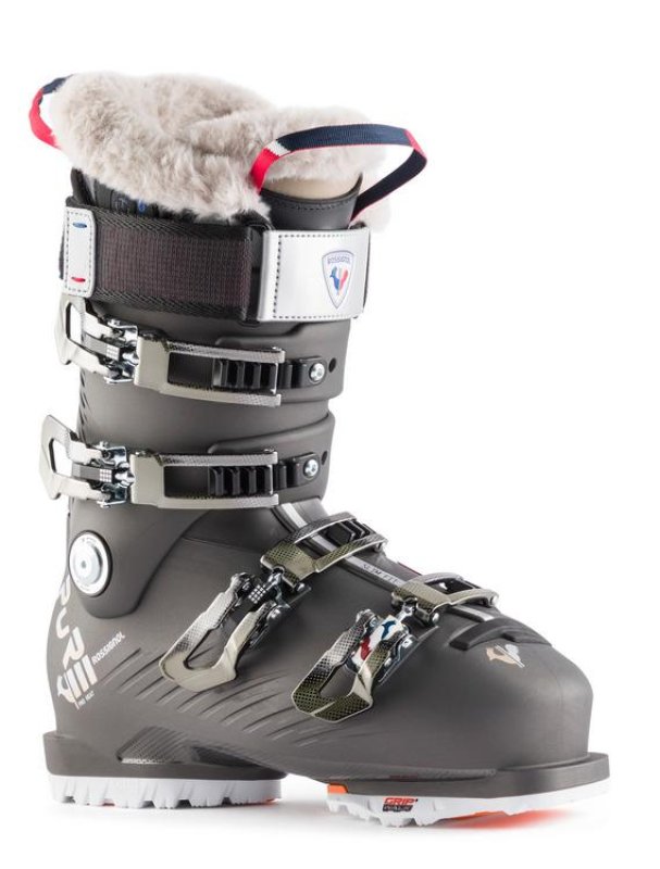 Vyhřívané lyžařské boty Rossignol Pure Pro Heat metal gold grey