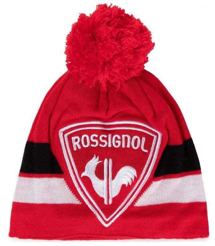 Čepice Rossignol Rooster Jr red