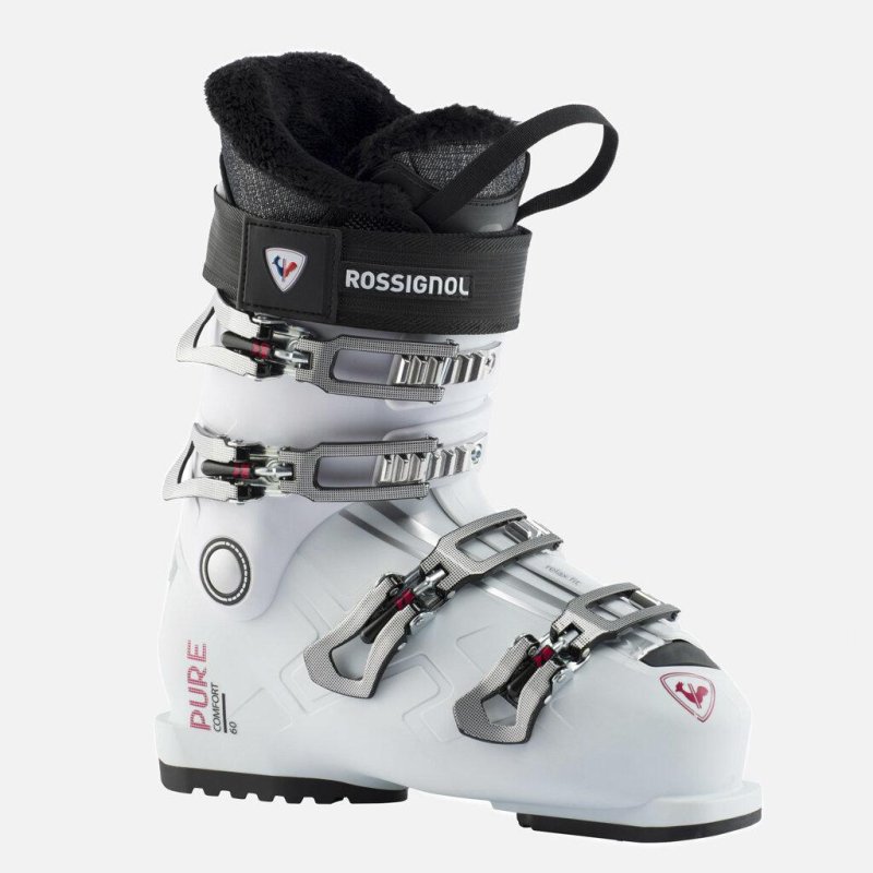 Dámské lyžařské boty Rossignol Pure Comfort 60 white grey