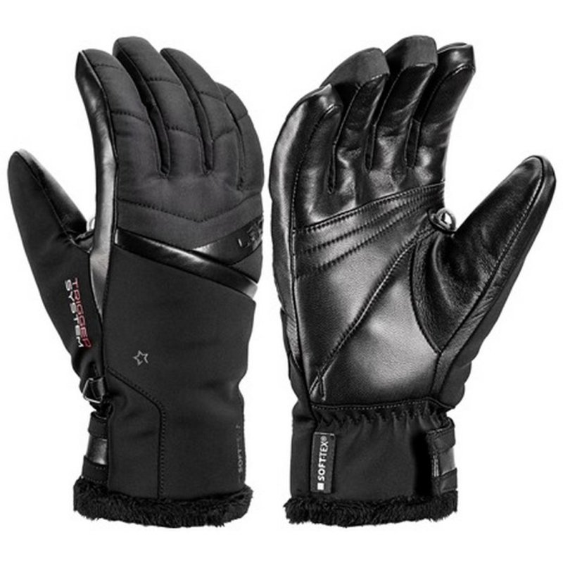 Lyžařské rukavice Leki Snowfox 3D Women black
