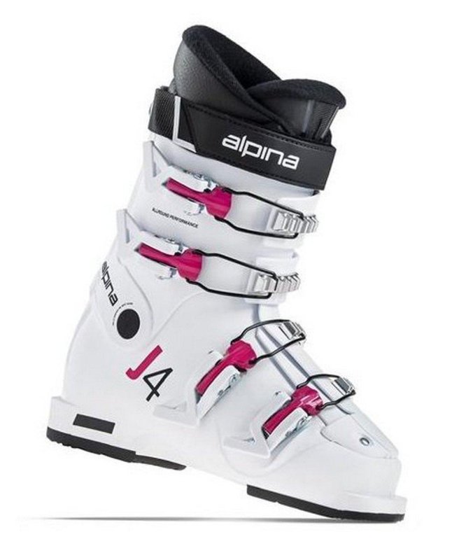 Dětské lyžáky Alpina J4 Girl white