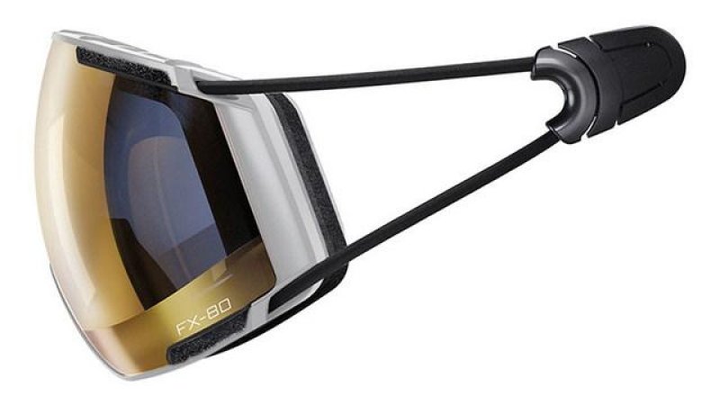 Lyžařské brýle Casco FX-80 Magnet Link Vautron silver