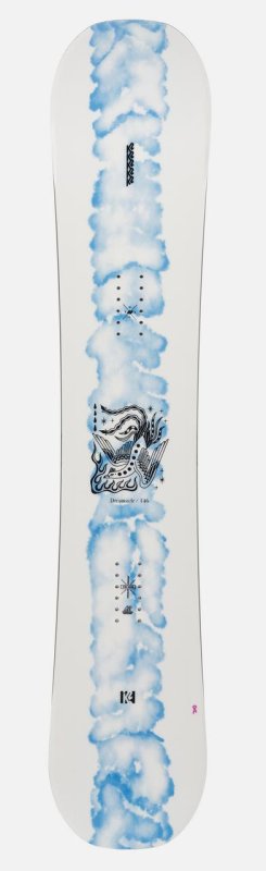 Snowboard K2 Dreamsicle Rental white