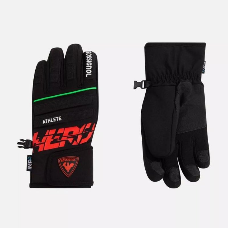 Lyžařské rukavice Rossignol Hero Junior IMPR G black