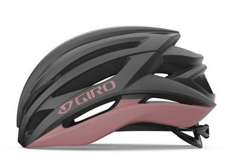 Cyklistická helma Giro Syntax W Mat Metalic Coal/Dusty Rose