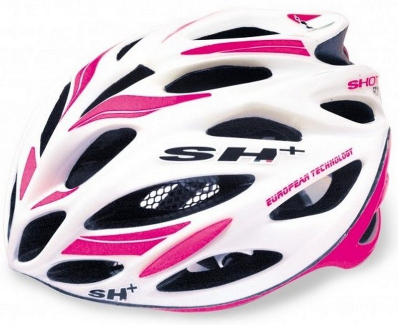 Cyklistická helma SH+ Shot R1 white/pink