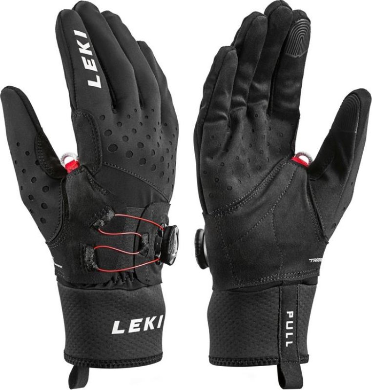 Leki Nord Tune Shark Boa blk *8