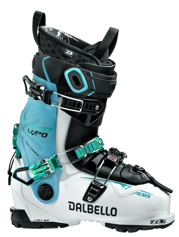 Skialpové boty Dalbello Lupo AX 105 W white/blue