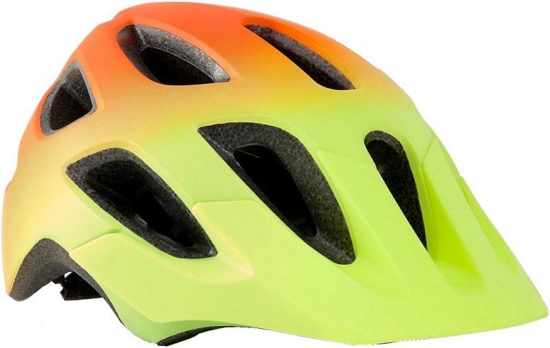 Cyklistická helma Bontrager Tyro radioactive orange/radioactive yellow