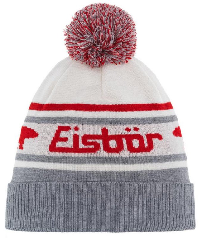 Čepice Eisbar Chani Pompon grey