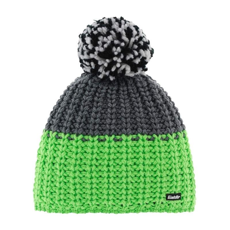Čepice Eisbar Refocus Pompon light green/anthrazit