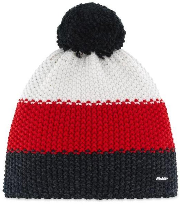 Čepice Eisbar Star Pompon nachtmeliert-ardea-white