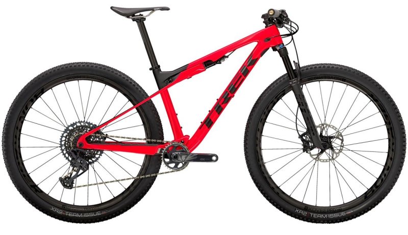 Celoodpružené kolo Trek Supercaliber 9.8 GX red - Půjčovna
