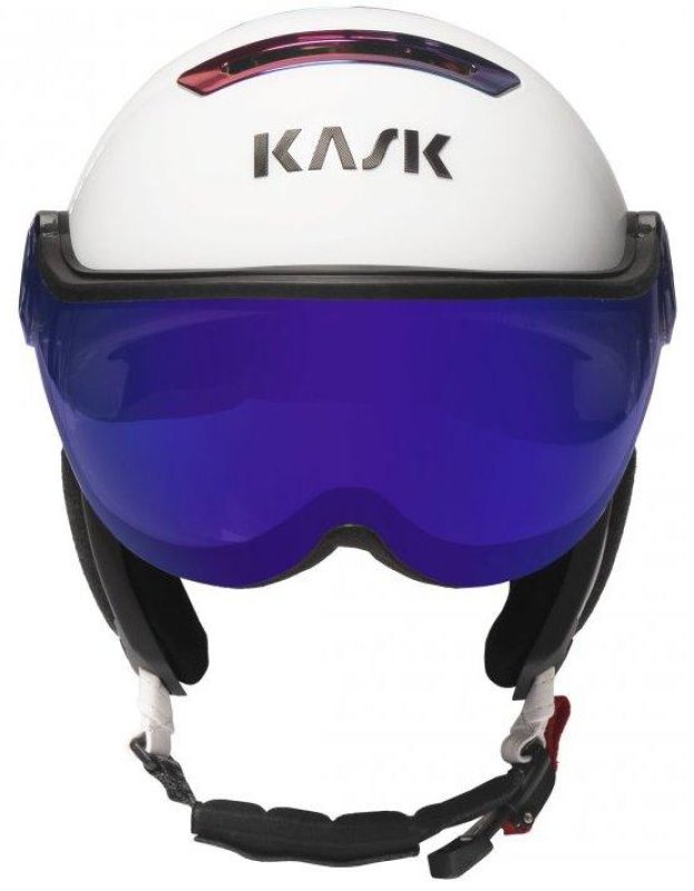 Lyžařská helma Kask Piuma Chrome Visor white/rainbow