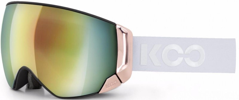 Lyžařské brýle Koo Enigma Chrome white/pink/gold