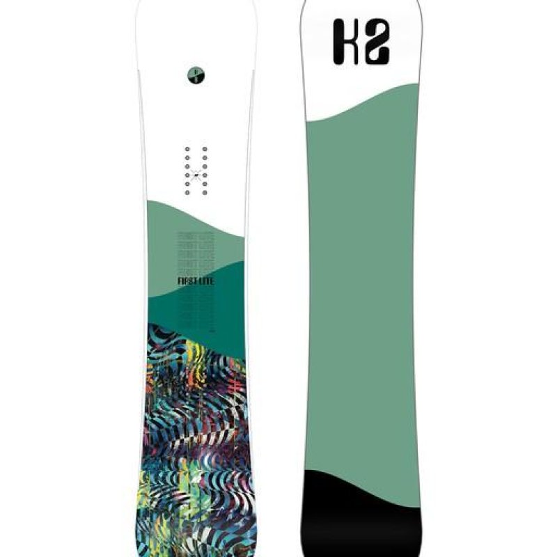 Snowboard K2 Firs Lite green